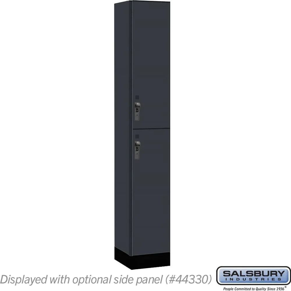12" Wide Premier Wood Locker - Double Tier-1 Wide - 6 Feet High - 15" Deep by Salsbury - Image 13
