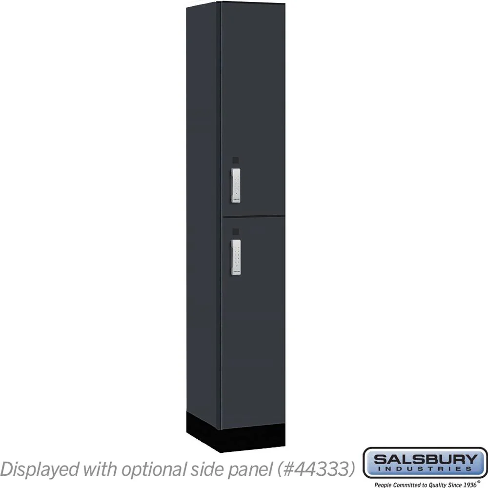 12" Wide Premier Wood Locker - Double Tier-1 Wide - 6 Feet High - 18" Deep by Salsbury - Image 17