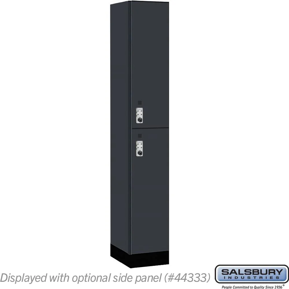 12" Wide Premier Wood Locker - Double Tier-1 Wide - 6 Feet High - 18" Deep by Salsbury - Image 18