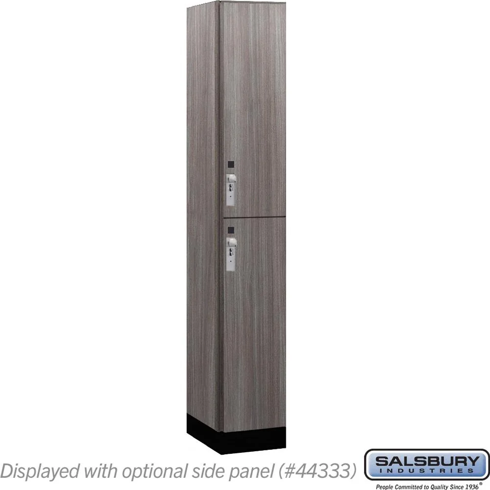 12" Wide Premier Wood Locker - Double Tier-1 Wide - 6 Feet High - 18" Deep by Salsbury - Image 34