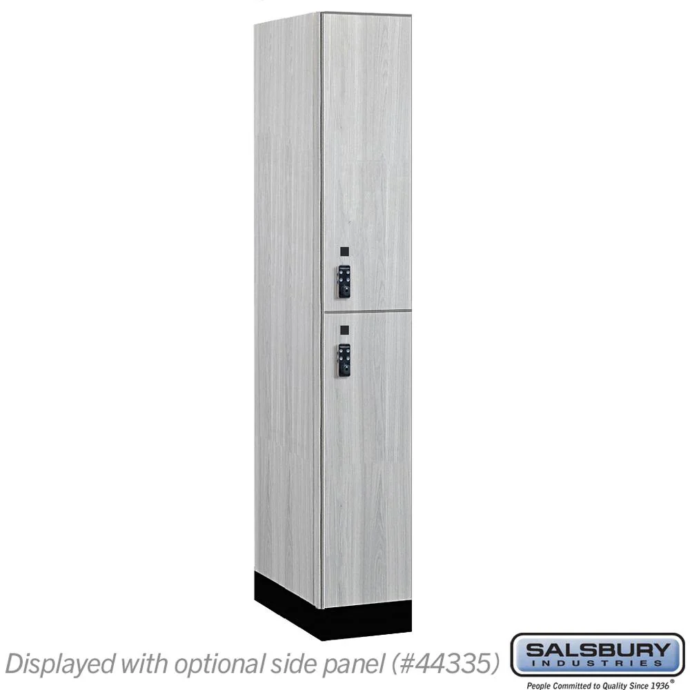 12" Wide Premier Wood Locker - Double Tier-1 Wide - 6 Feet High - 21" Deep by Salsbury - Image 27