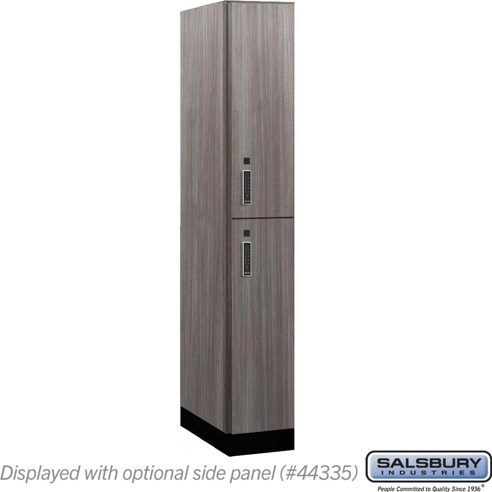 12" Wide Premier Wood Locker - Double Tier-1 Wide - 6 Feet High - 21" Deep by Salsbury - Image 32
