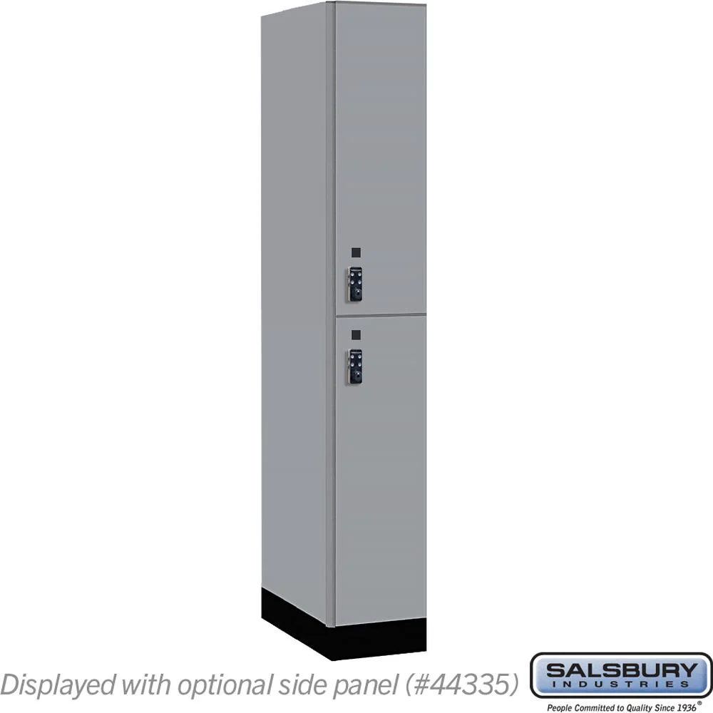 12" Wide Premier Wood Locker - Double Tier-1 Wide - 6 Feet High - 21" Deep by Salsbury - Image 39