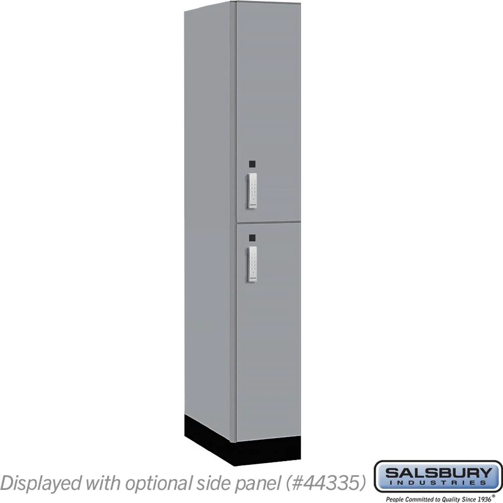 12" Wide Premier Wood Locker - Double Tier-1 Wide - 6 Feet High - 21" Deep by Salsbury - Image 41