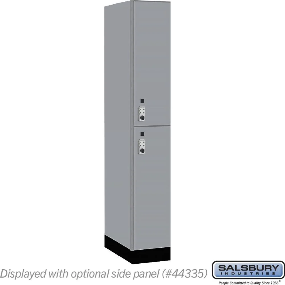 12" Wide Premier Wood Locker - Double Tier-1 Wide - 6 Feet High - 21" Deep by Salsbury - Image 42