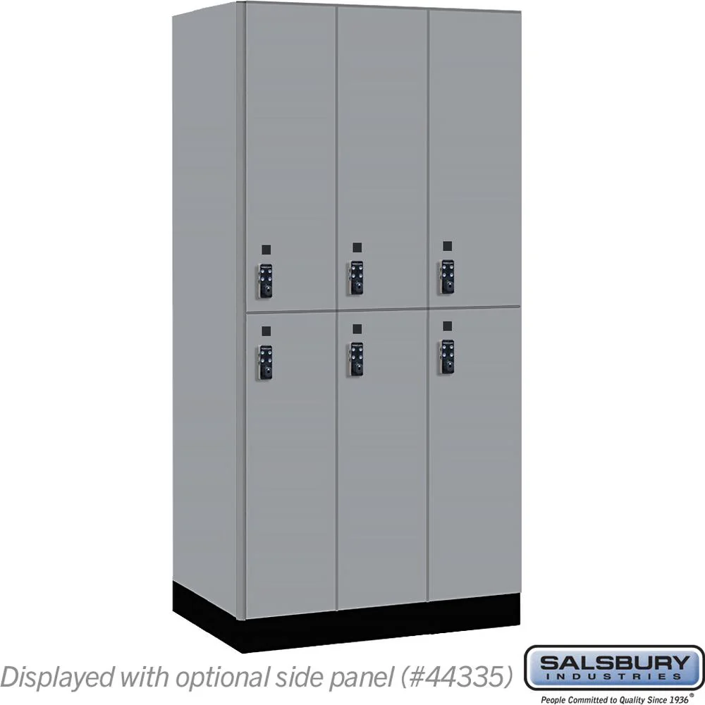 12" Wide Premier Wood Locker - Double Tier-3 Wide - 6 Feet High - 21" Deep by Salsbury - Image 39