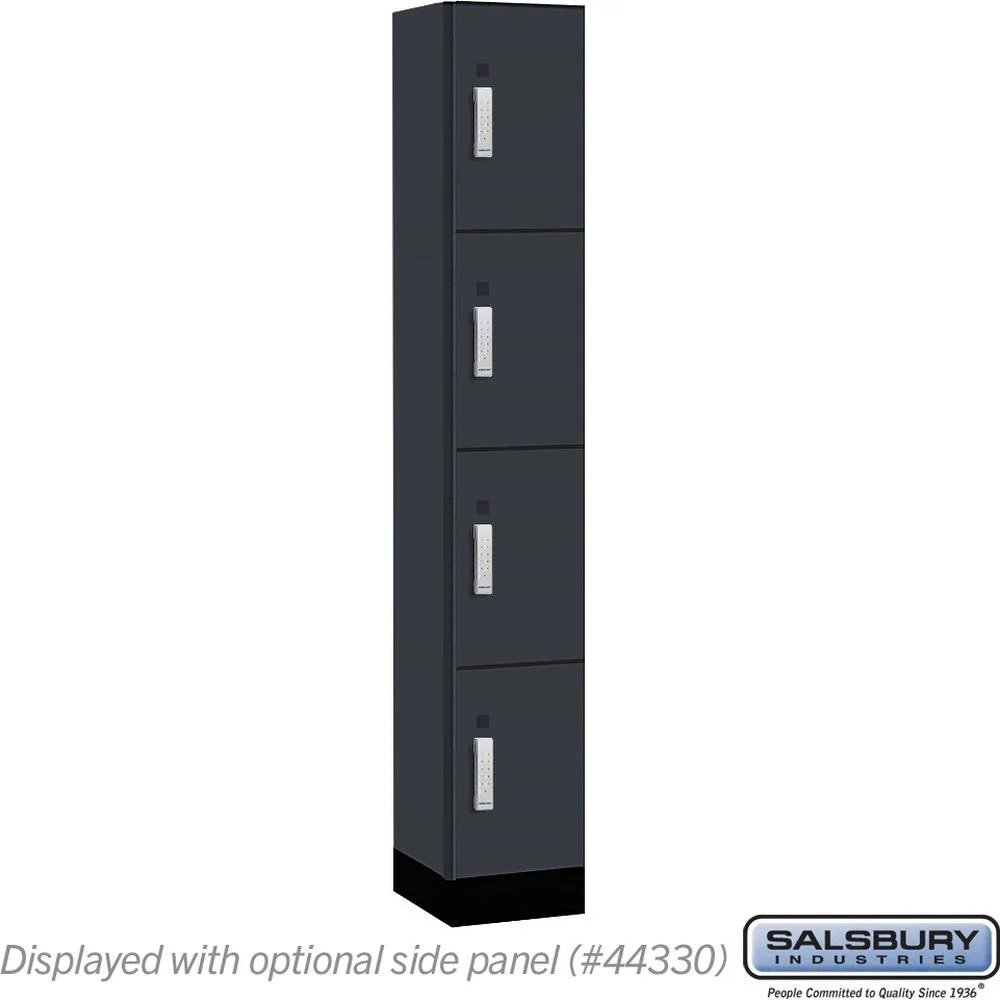 12" Wide Premier Wood Locker - Four Tier-1 Wide - 6 Feet High - 15" Deep by Salsbury - Image 17