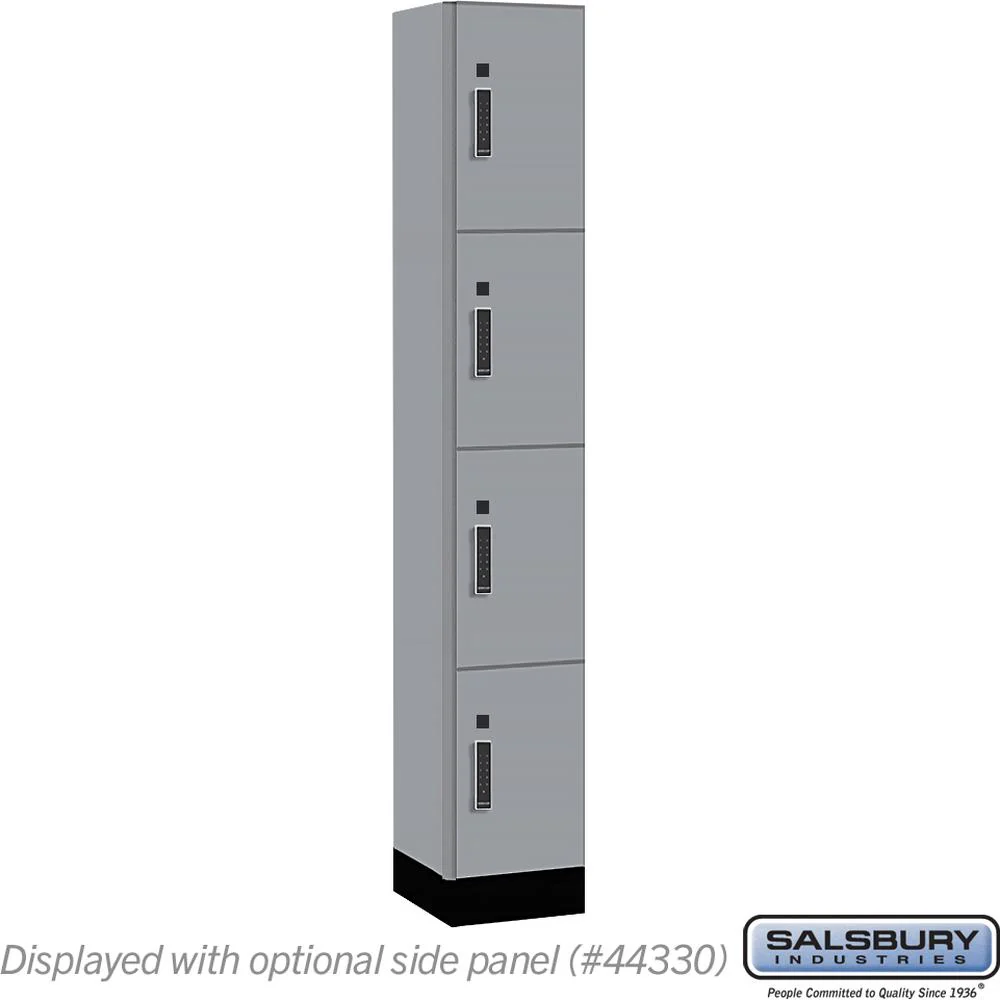 12" Wide Premier Wood Locker - Four Tier-1 Wide - 6 Feet High - 15" Deep by Salsbury - Image 38