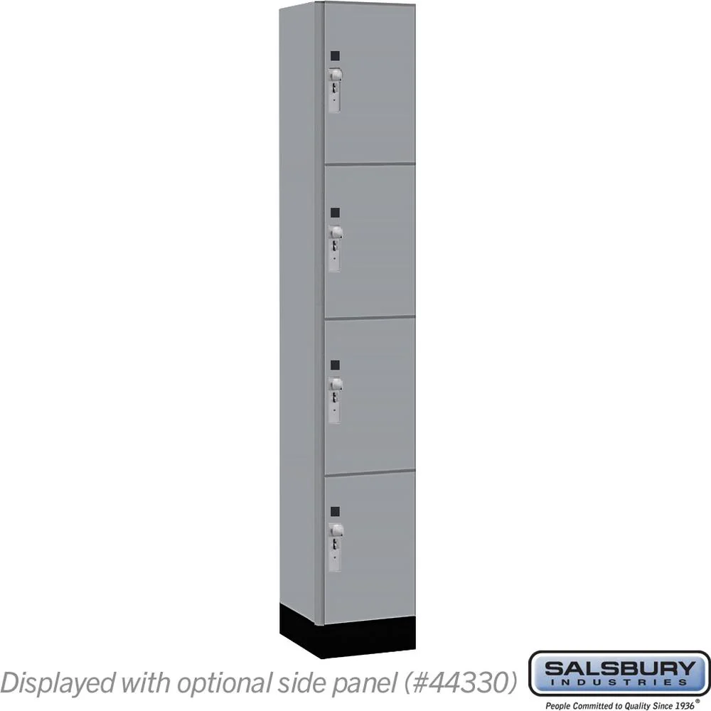 12" Wide Premier Wood Locker - Four Tier-1 Wide - 6 Feet High - 15" Deep by Salsbury - Image 40