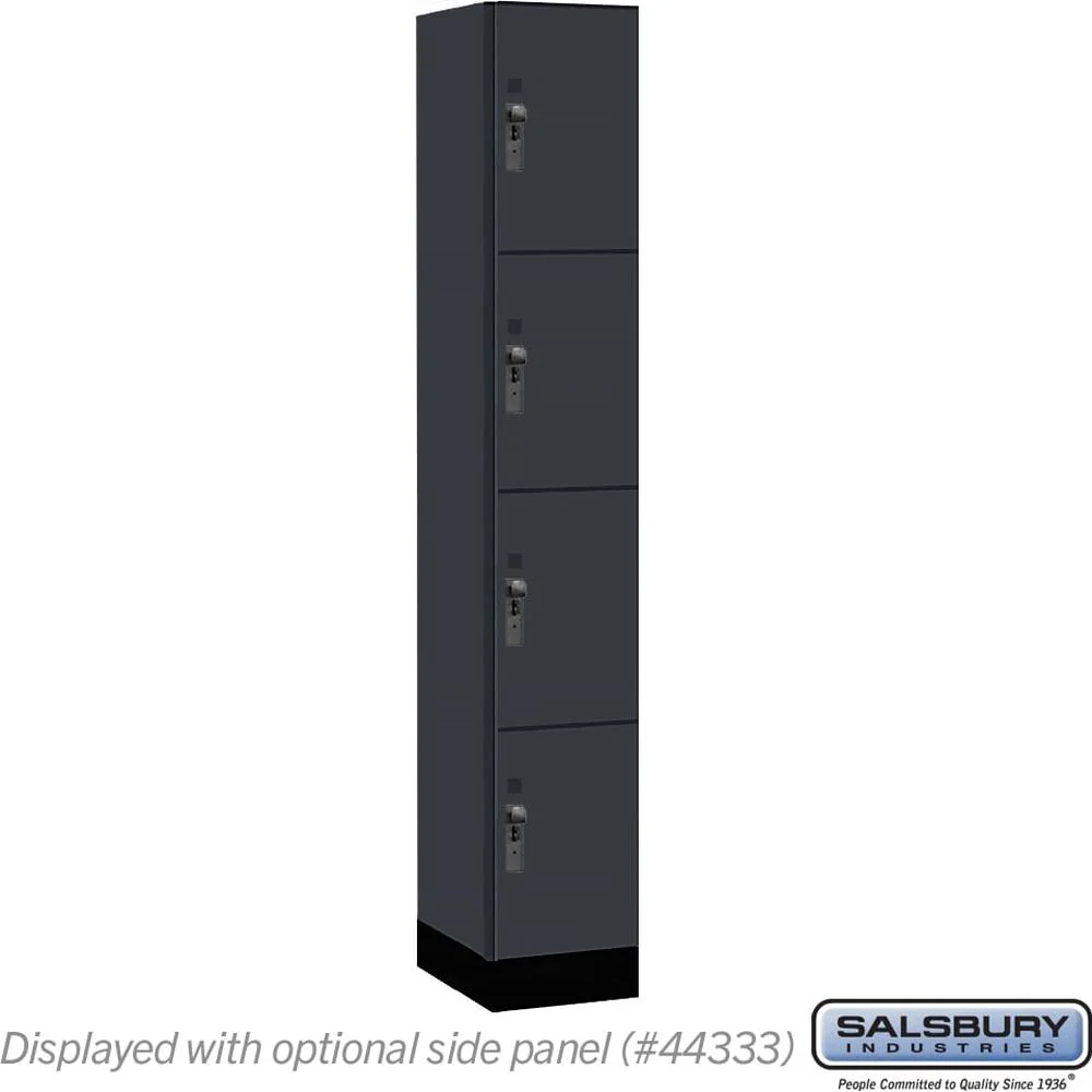 12" Wide Premier Wood Locker - Four Tier-1 Wide - 6 Feet High - 18" Deep by Salsbury - Image 13