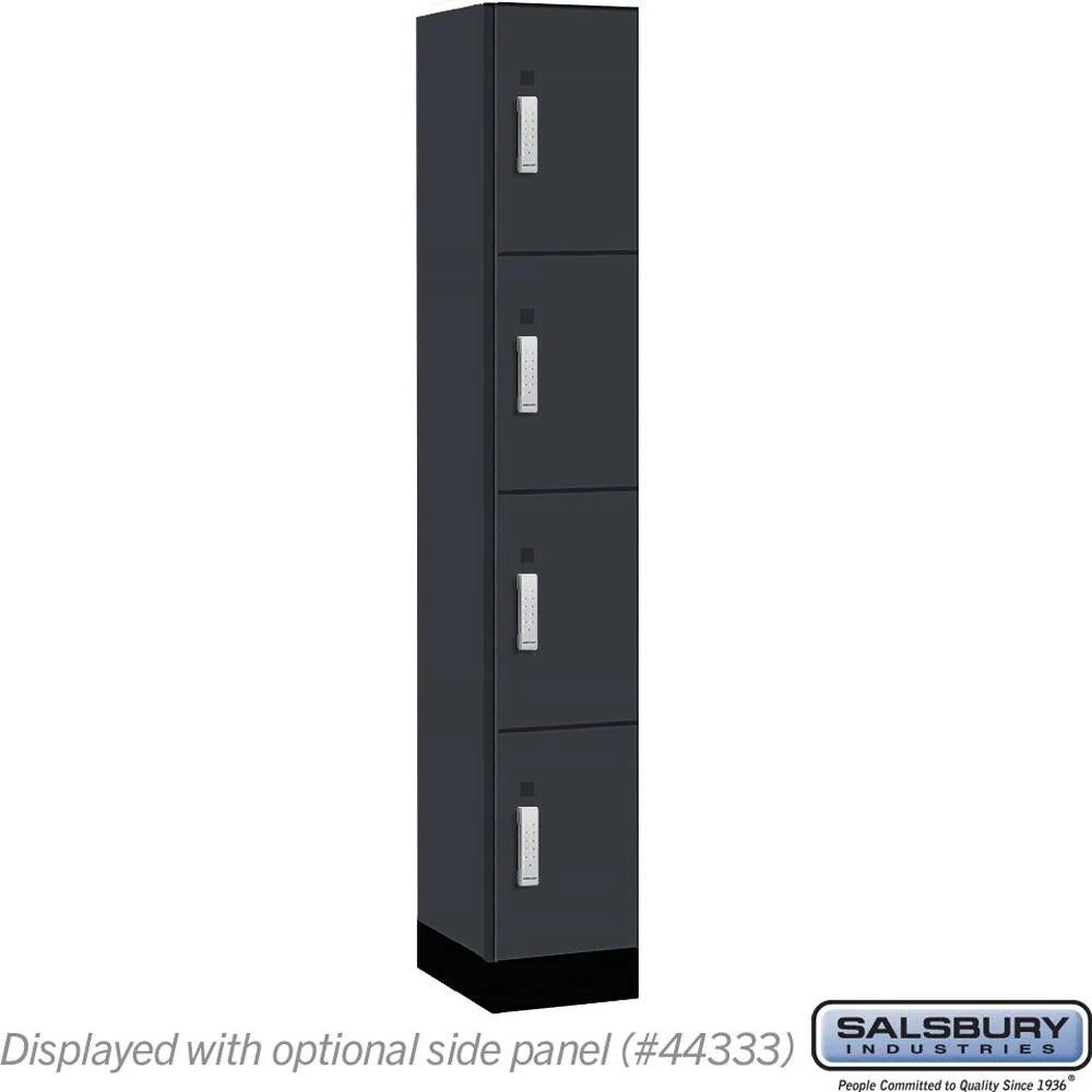 12" Wide Premier Wood Locker - Four Tier-1 Wide - 6 Feet High - 18" Deep by Salsbury - Image 17