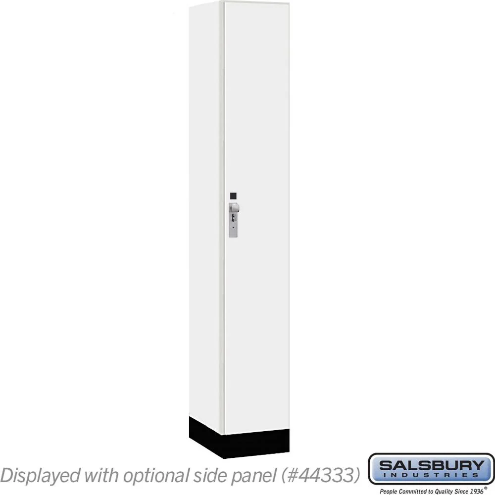 12" Wide Premier Wood Locker - Single Tier - 1 Wide - 6 Feet High - 18" Deep by Salsbury - Image 10