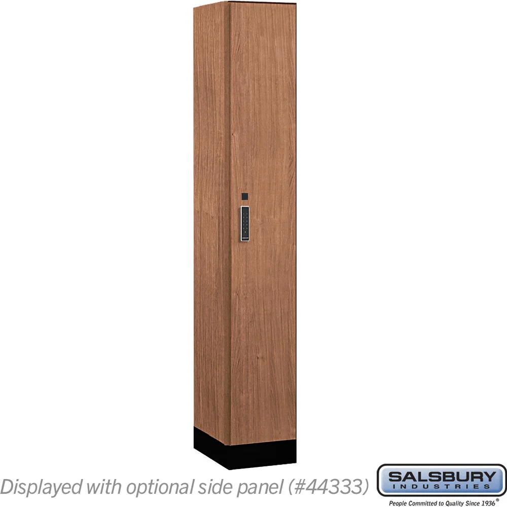 12" Wide Premier Wood Locker - Single Tier - 1 Wide - 6 Feet High - 18" Deep by Salsbury - Image 20