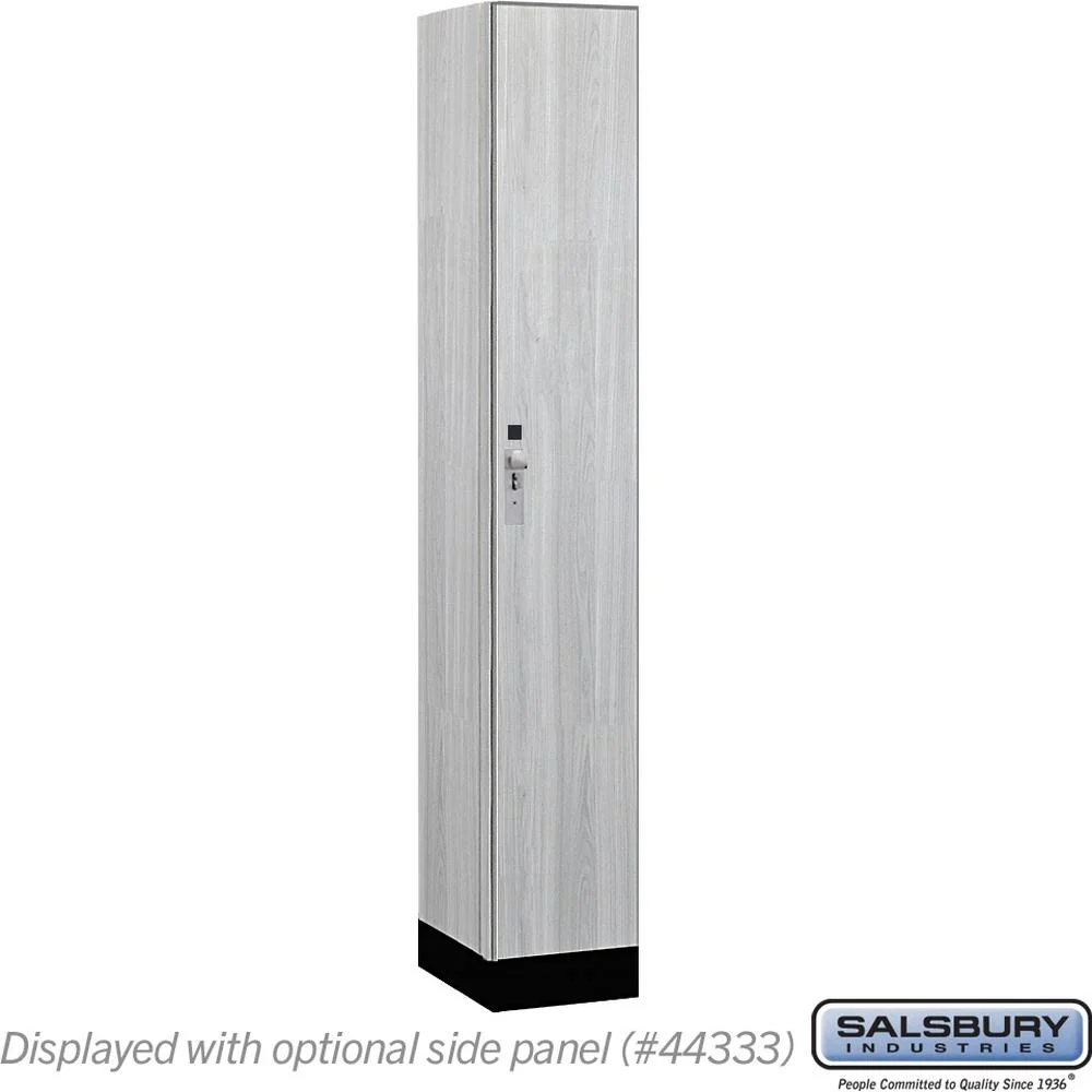 12" Wide Premier Wood Locker - Single Tier - 1 Wide - 6 Feet High - 18" Deep by Salsbury - Image 28