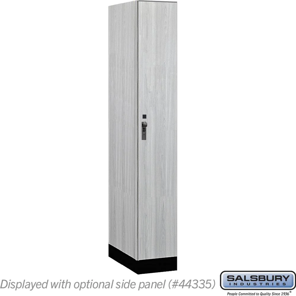 12" Wide Premier Wood Locker - Single Tier - 1 Wide - 6 Feet High - 21" Deep by Salsbury - Image 25