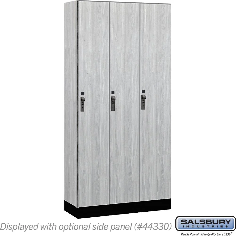 12" Wide Premier Wood Locker - Single Tier - 3 Wide - 6 Feet High - 15" Deep by Salsbury - Image 25