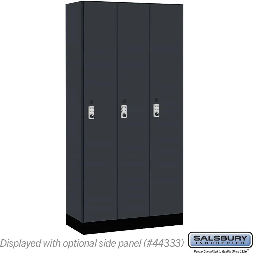 12" Wide Premier Wood Locker - Single Tier - 3 Wide - 6 Feet High - 18" Deep by Salsbury - Image 18