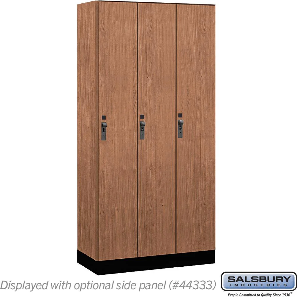 12" Wide Premier Wood Locker - Single Tier - 3 Wide - 6 Feet High - 18" Deep by Salsbury - Image 19