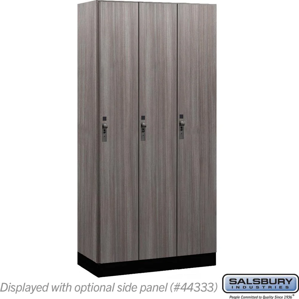 12" Wide Premier Wood Locker - Single Tier - 3 Wide - 6 Feet High - 18" Deep by Salsbury - Image 31