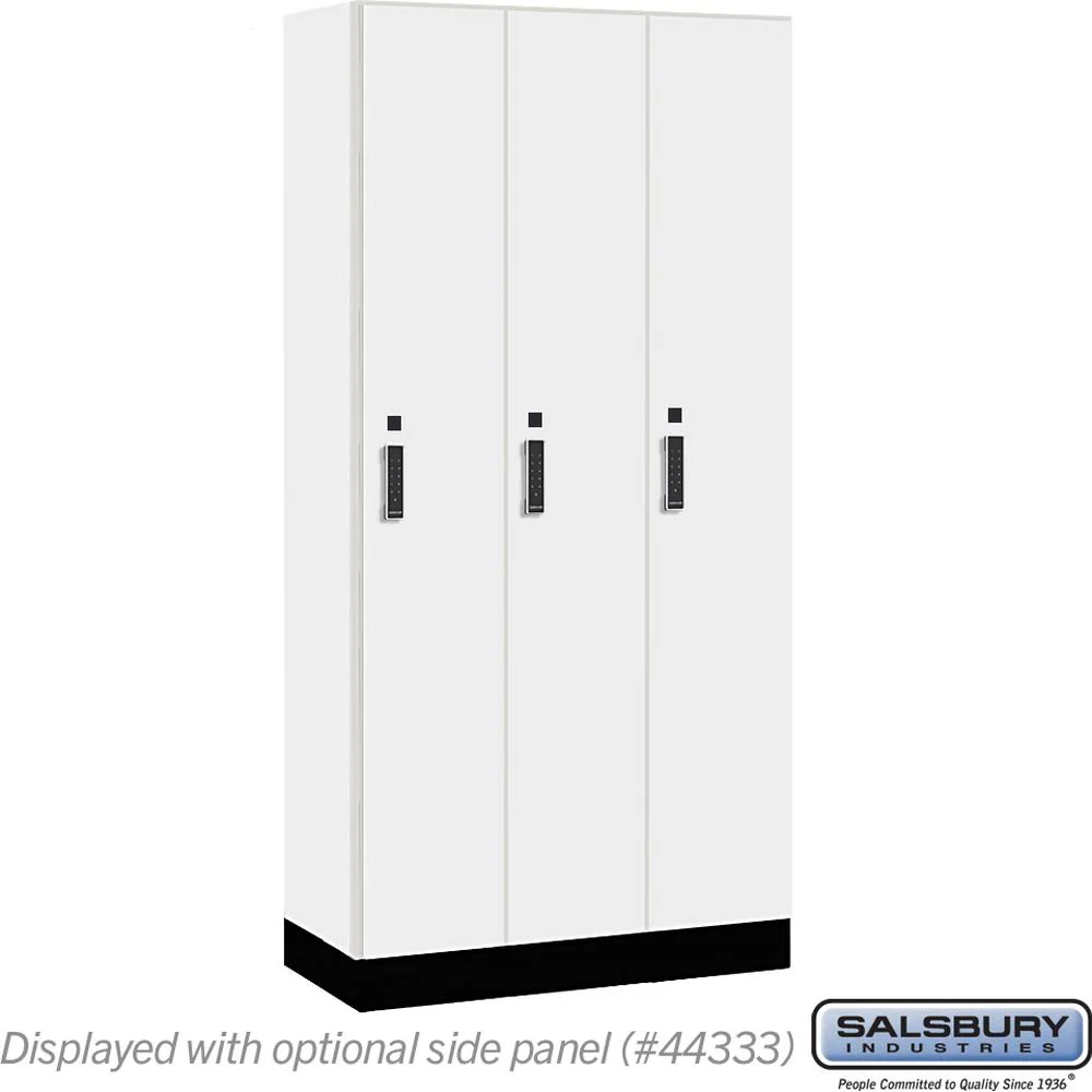12" Wide Premier Wood Locker - Single Tier - 3 Wide - 6 Feet High - 18" Deep by Salsbury - Image 8