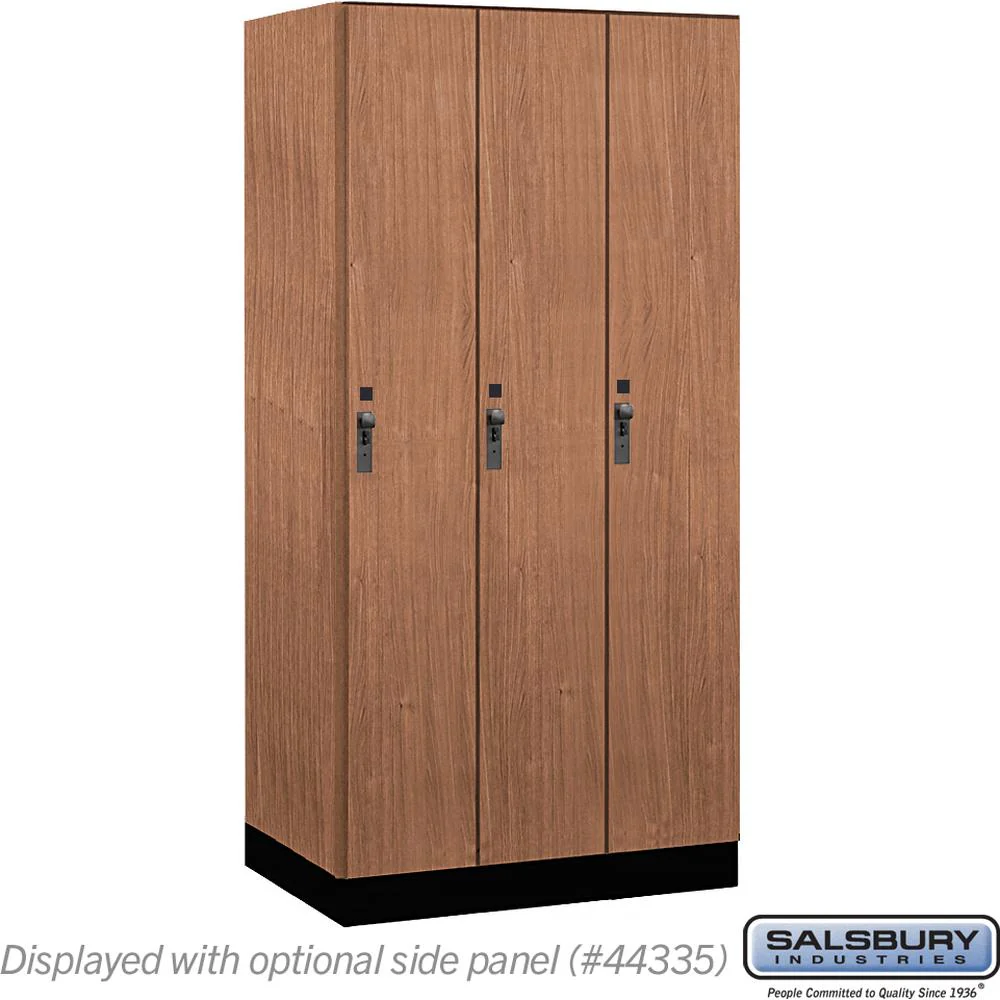 12" Wide Premier Wood Locker - Single Tier - 3 Wide - 6 Feet High - 21" Deep by Salsbury - Image 19