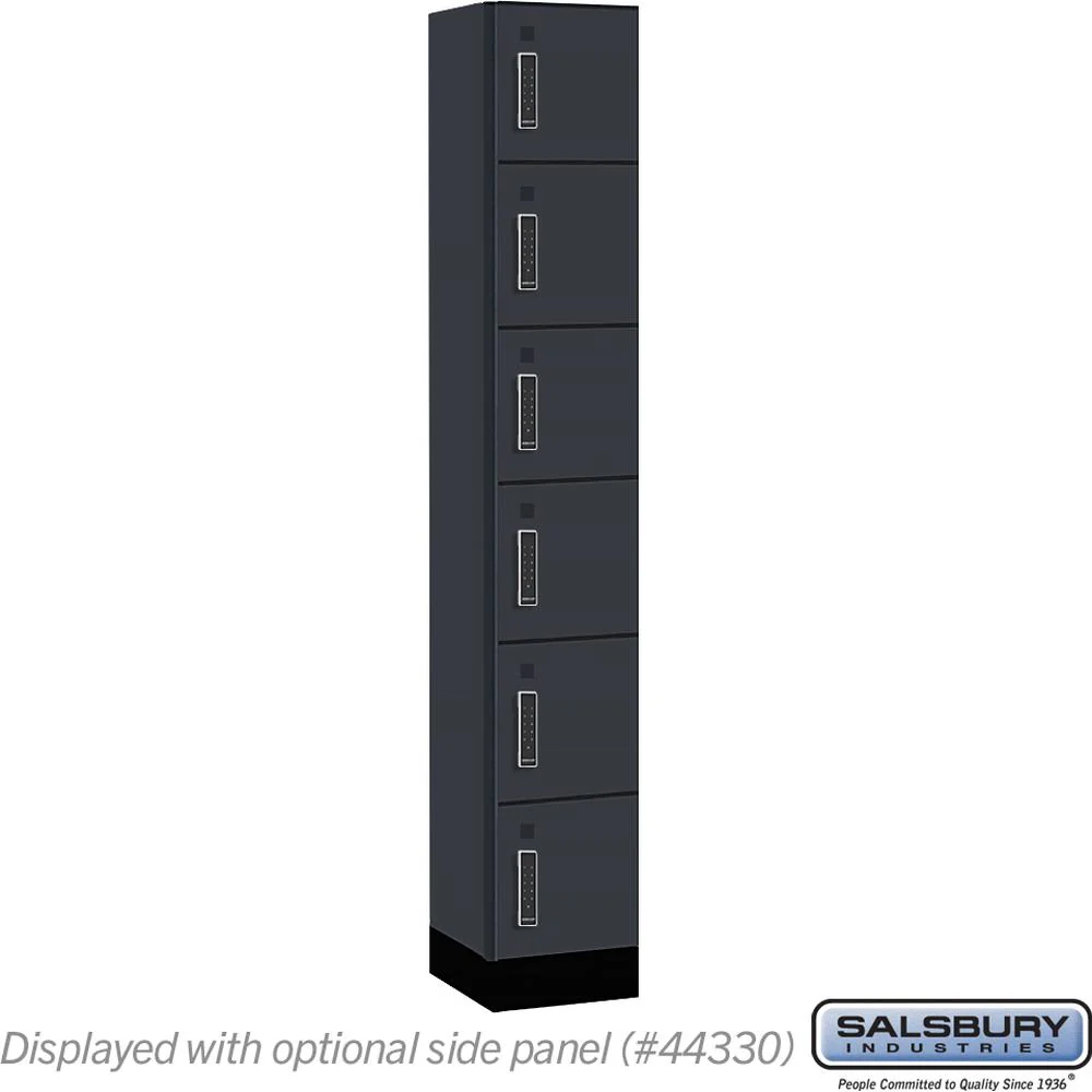 12" Wide Premier Wood Locker - Six Tier Box Style-1 Wide - 6 Feet High - 15" Deep by Salsbury - Image 14