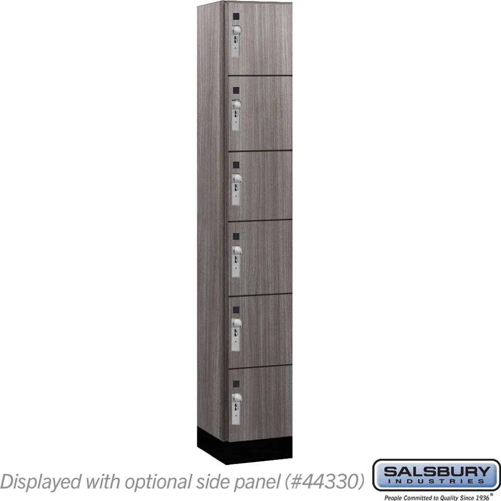12" Wide Premier Wood Locker - Six Tier Box Style-1 Wide - 6 Feet High - 15" Deep by Salsbury - Image 34