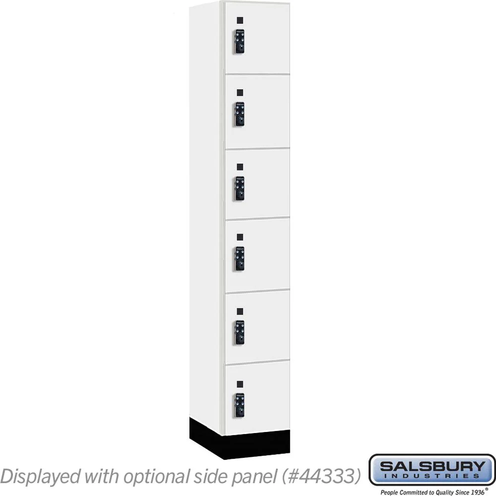 12" Wide Premier Wood Locker - Six Tier Box Style-1 Wide - 6 Feet High - 18" Deep by Salsbury - Image 9