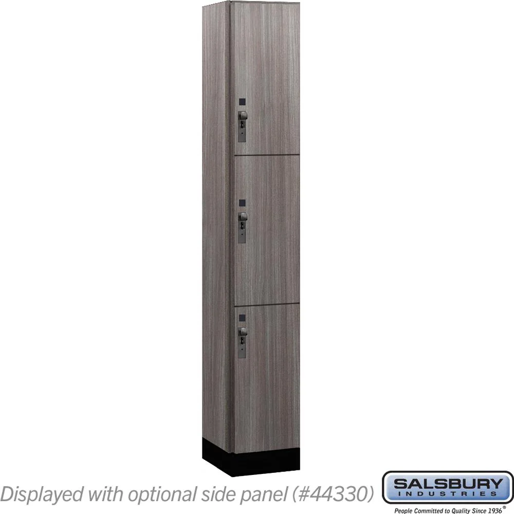 12" Wide Premier Wood Locker - Triple Tier-1 Wide - 6 Feet High - 15" Deep by Salsbury - Image 31