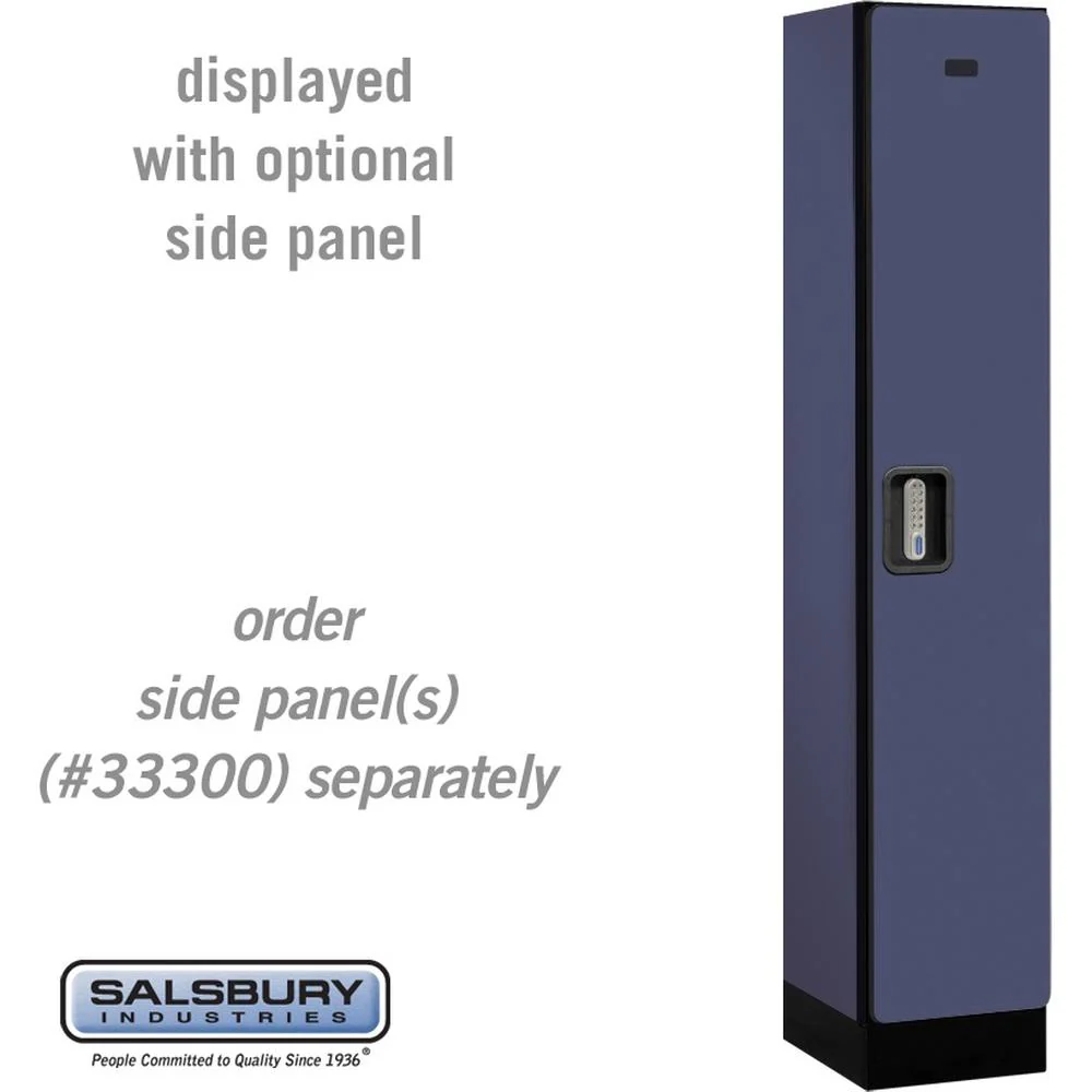 12" Wide Single Tier Designer Wood Locker - 1 Wide - 5 Feet High - 15" Deep by Salsbury - Image 15