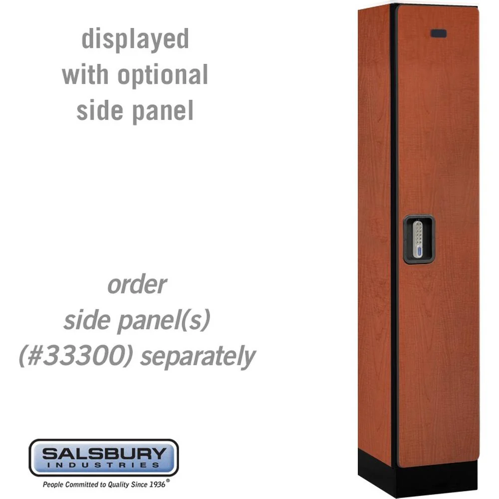 12" Wide Single Tier Designer Wood Locker - 1 Wide - 5 Feet High - 15" Deep by Salsbury - Image 20