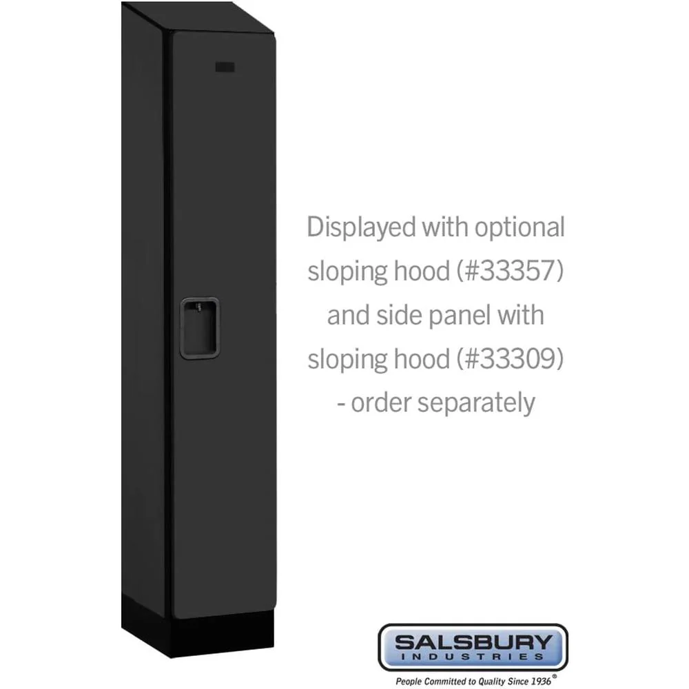 12" Wide Single Tier Designer Wood Locker - 1 Wide - 5 Feet High - 15" Deep by Salsbury - Image 7