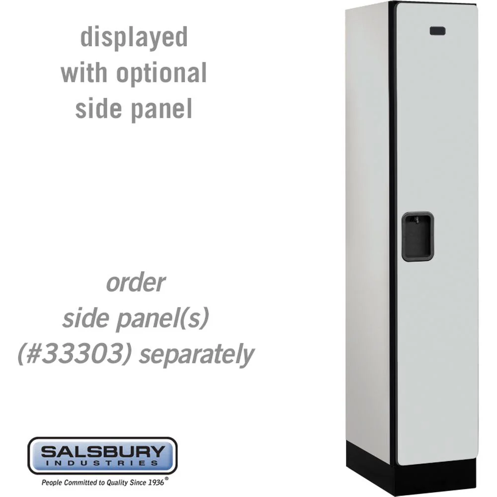 12" Wide Single Tier Designer Wood Locker - 1 Wide - 5 Feet High - 18" Deep by Salsbury - Image 22