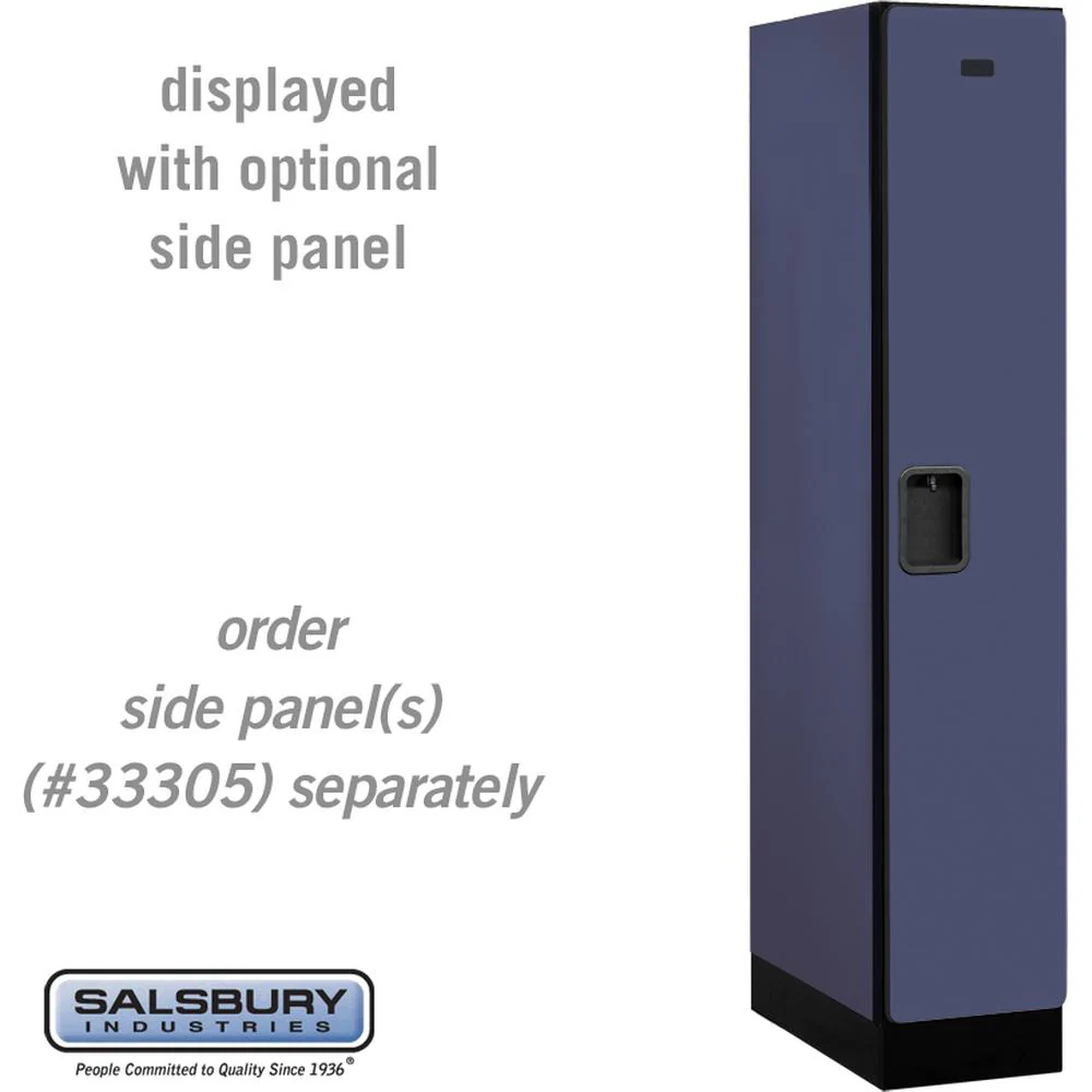 12" Wide Single Tier Designer Wood Locker - 1 Wide - 5 Feet High - 21" Deep by Salsbury - Image 12