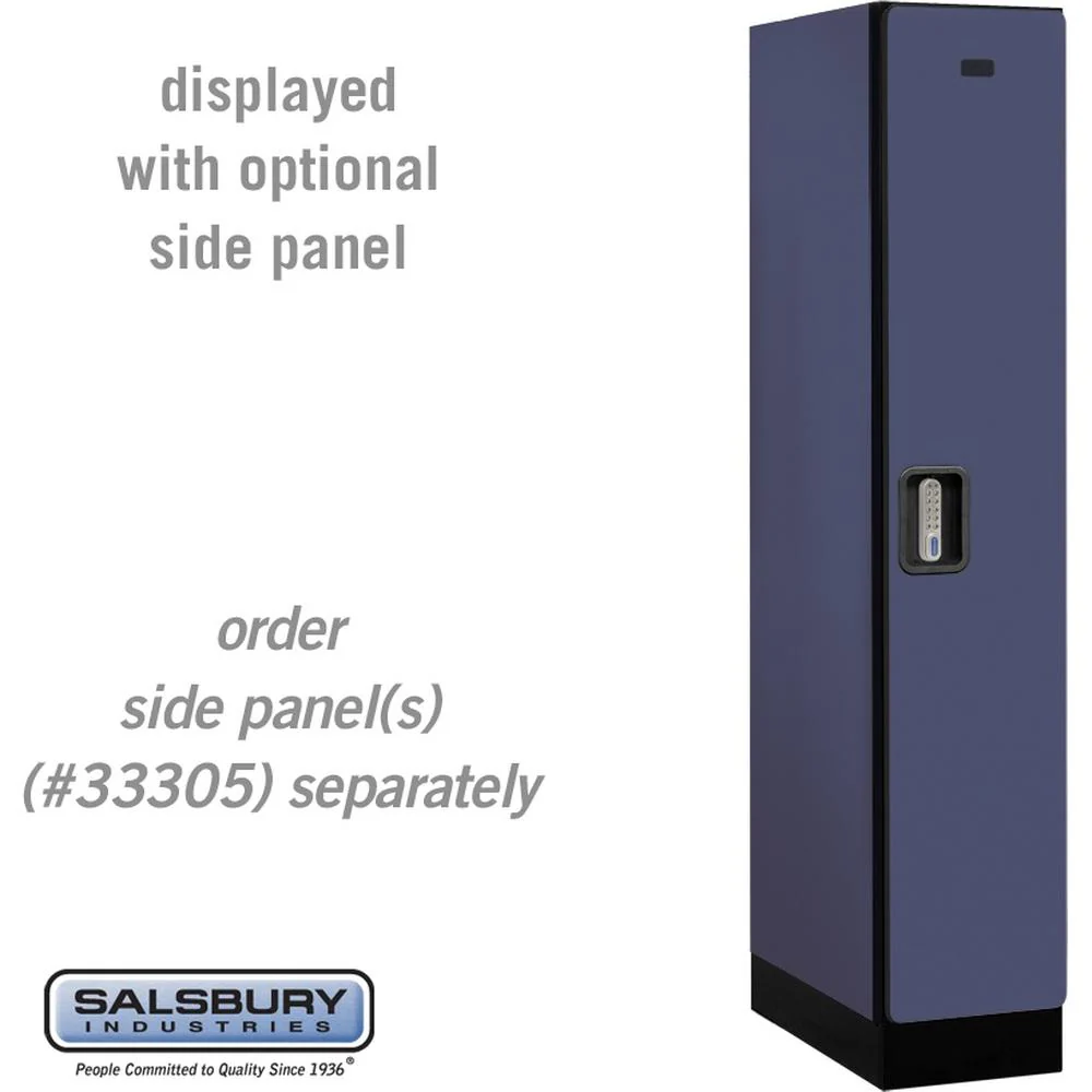 12" Wide Single Tier Designer Wood Locker - 1 Wide - 5 Feet High - 21" Deep by Salsbury - Image 15