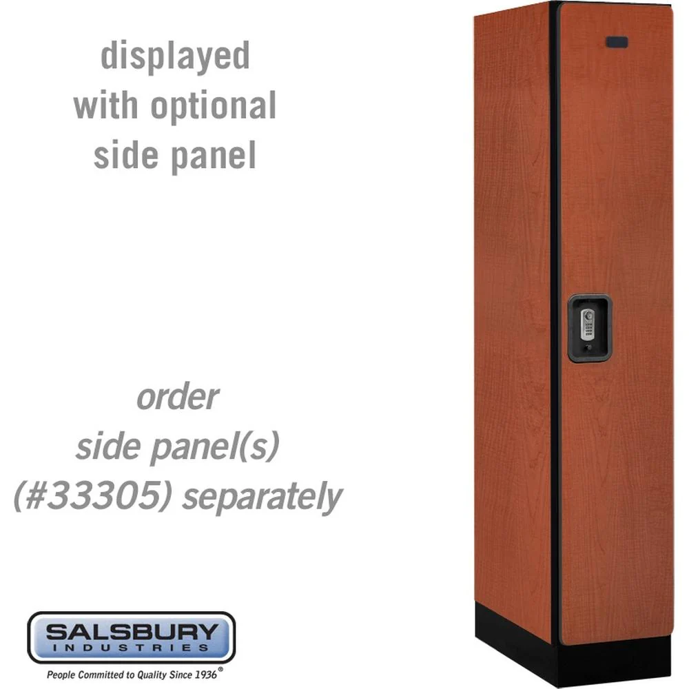 12" Wide Single Tier Designer Wood Locker - 1 Wide - 5 Feet High - 21" Deep by Salsbury - Image 21