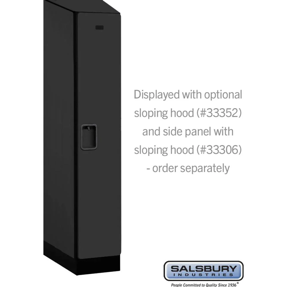 12" Wide Single Tier Designer Wood Locker - 1 Wide - 5 Feet High - 21" Deep by Salsbury - Image 7