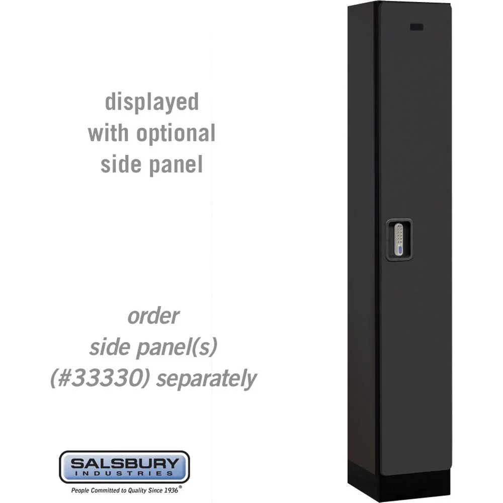 12" Wide Single Tier Designer Wood Locker - 1 Wide - 6 Feet High - 15" Deep by Salsbury - Image 10