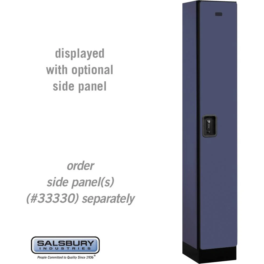 12" Wide Single Tier Designer Wood Locker - 1 Wide - 6 Feet High - 15" Deep by Salsbury - Image 14