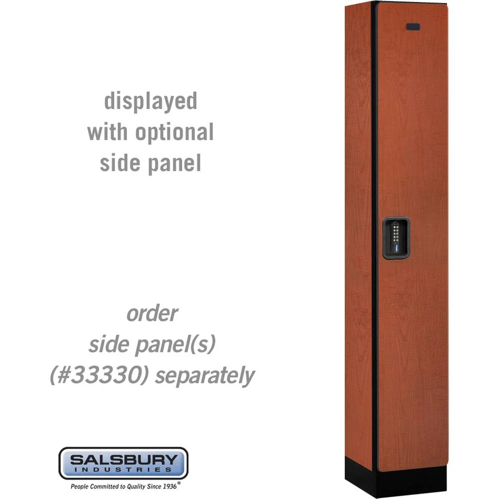 12" Wide Single Tier Designer Wood Locker - 1 Wide - 6 Feet High - 15" Deep by Salsbury - Image 18