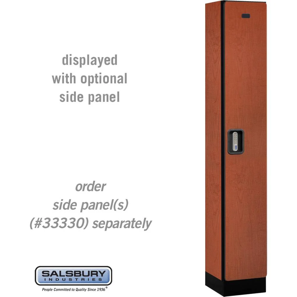 12" Wide Single Tier Designer Wood Locker - 1 Wide - 6 Feet High - 15" Deep by Salsbury - Image 20