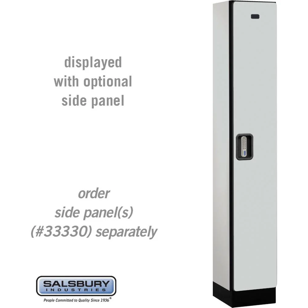 12" Wide Single Tier Designer Wood Locker - 1 Wide - 6 Feet High - 15" Deep by Salsbury - Image 25