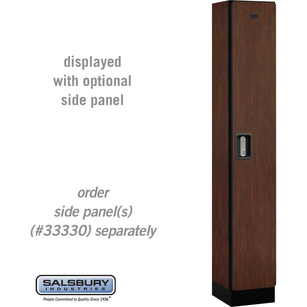 12" Wide Single Tier Designer Wood Locker - 1 Wide - 6 Feet High - 15" Deep by Salsbury - Image 30