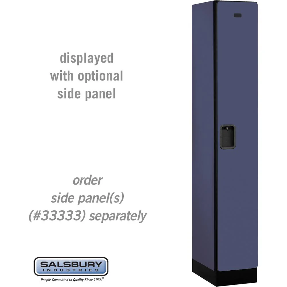 12" Wide Single Tier Designer Wood Locker - 1 Wide - 6 Feet High - 18" Deep by Salsbury - Image 12