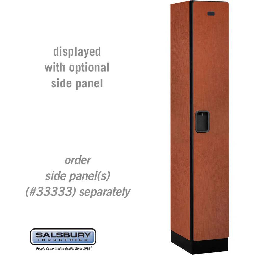 12" Wide Single Tier Designer Wood Locker - 1 Wide - 6 Feet High - 18" Deep by Salsbury - Image 17