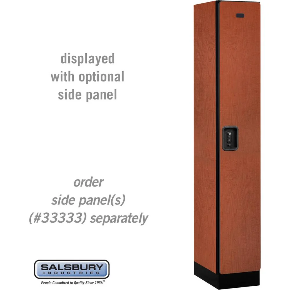 12" Wide Single Tier Designer Wood Locker - 1 Wide - 6 Feet High - 18" Deep by Salsbury - Image 19