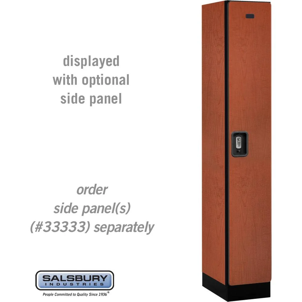 12" Wide Single Tier Designer Wood Locker - 1 Wide - 6 Feet High - 18" Deep by Salsbury - Image 21