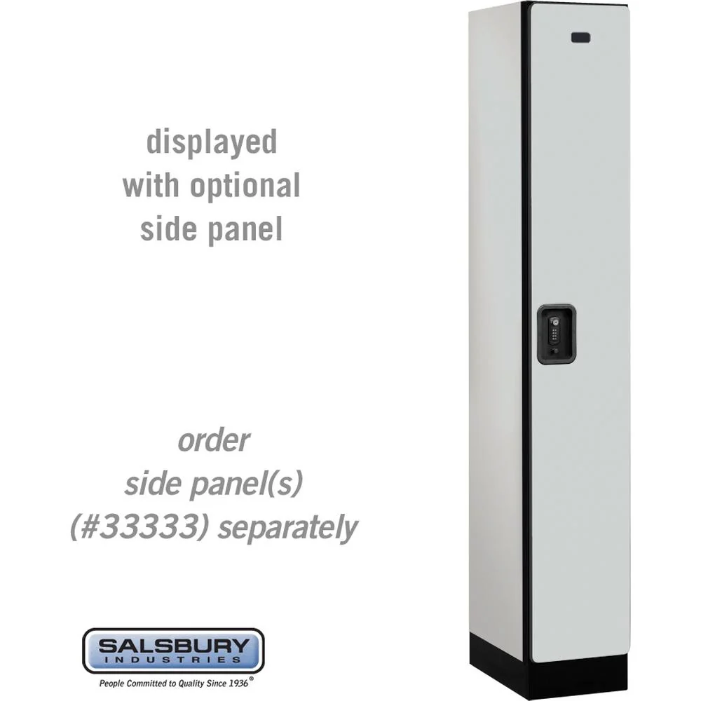 12" Wide Single Tier Designer Wood Locker - 1 Wide - 6 Feet High - 18" Deep by Salsbury - Image 24