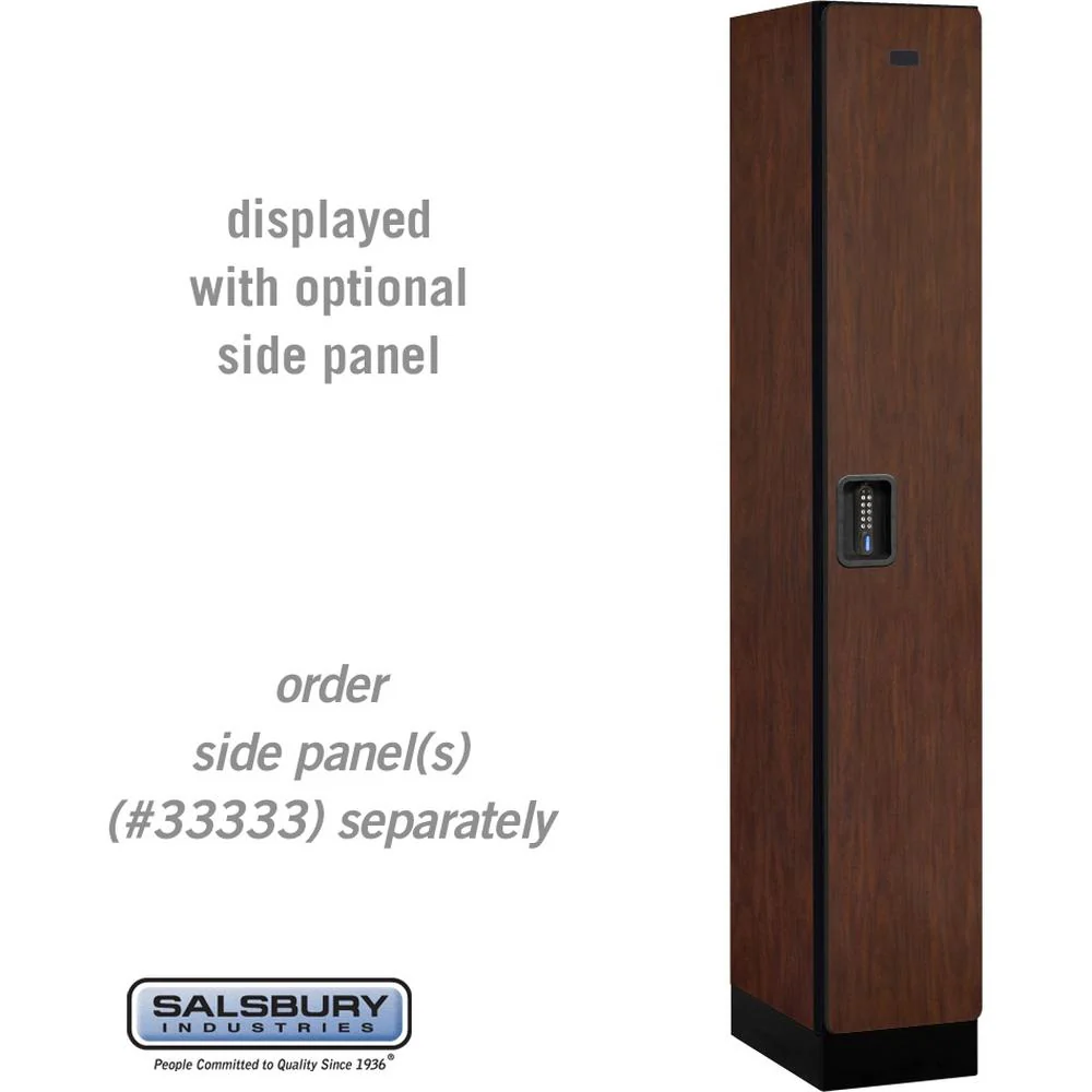 12" Wide Single Tier Designer Wood Locker - 1 Wide - 6 Feet High - 18" Deep by Salsbury - Image 28