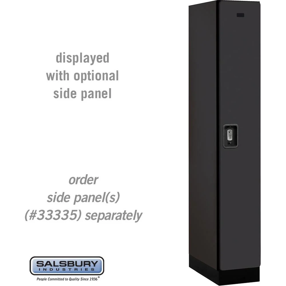 12" Wide Single Tier Designer Wood Locker - 1 Wide - 6 Feet High - 21" Deep by Salsbury - Image 11